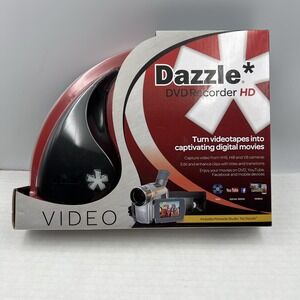 Dazzle DVD Recorder HD – Video Capture Device (with Pinnacle Studio Software)